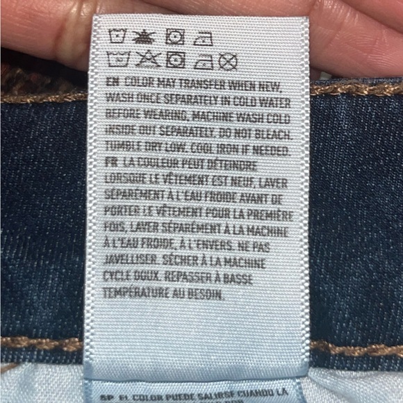 AE LIKE NEW Womenβs 360 Next Level Stretch Hi-Rise Distressed Jegging - Sz 6R - Picture 7 of 10